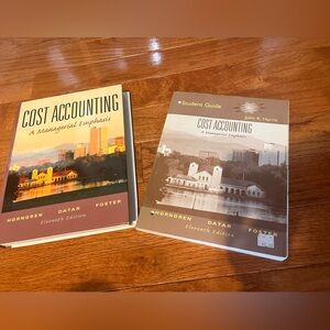 Cost Accounting A Managerial Emphasis Books - Horngren/Datar/Foster 11th Edition